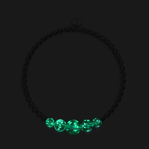 Lilas | Argent | Bracelet Cascade de Verre Luciole